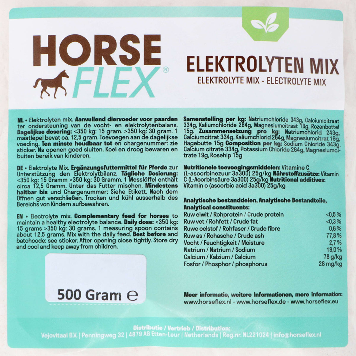 HorseFlex Elektrolyten Mix Ricarica