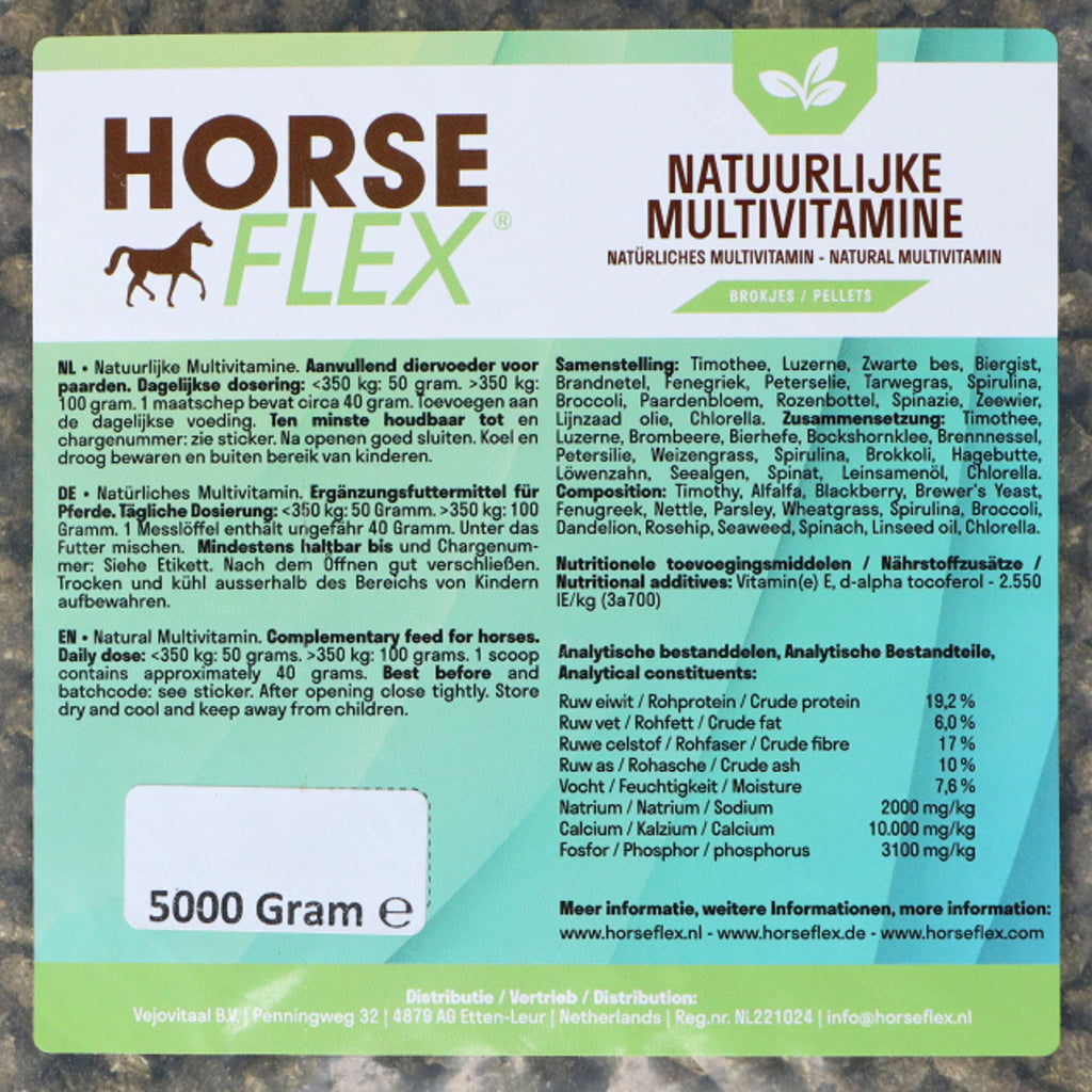 HorseFlex Multivitaminico Naturale Ricarica