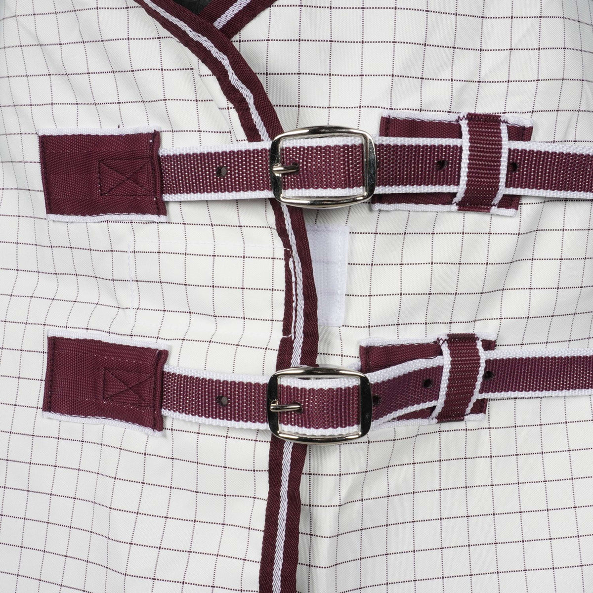 WeatherBeeta Coperta Estiva Hybrid Seasons Combo Neck White/Maroon