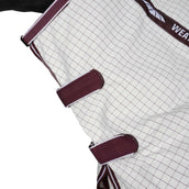 WeatherBeeta Coperta Estiva Hybrid Seasons Combo Neck White/Maroon