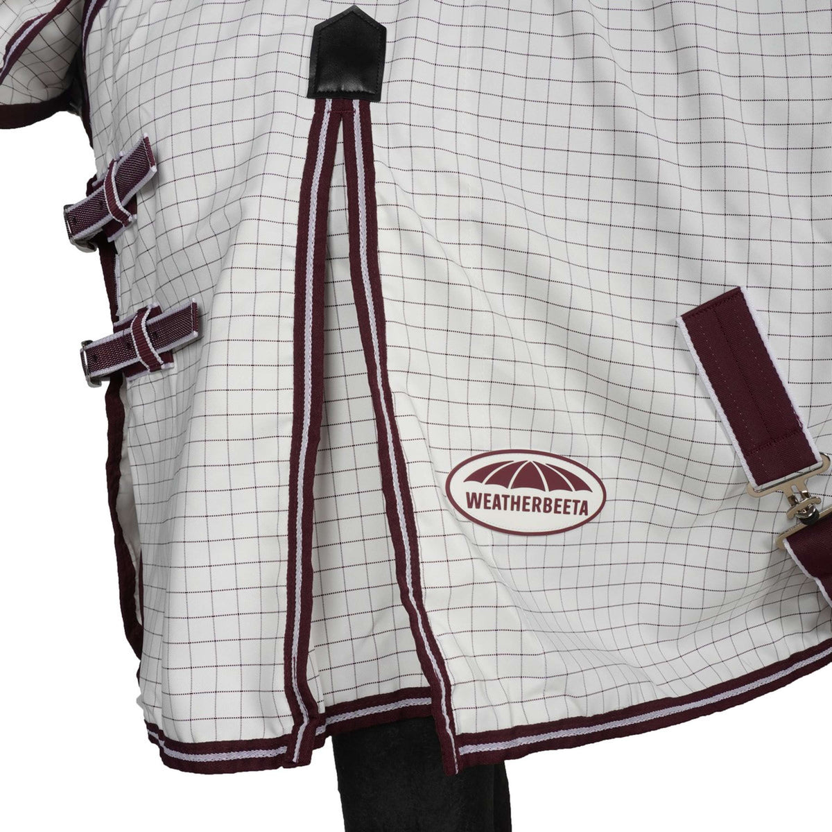 WeatherBeeta Coperta Estiva Hybrid Seasons Combo Neck White/Maroon
