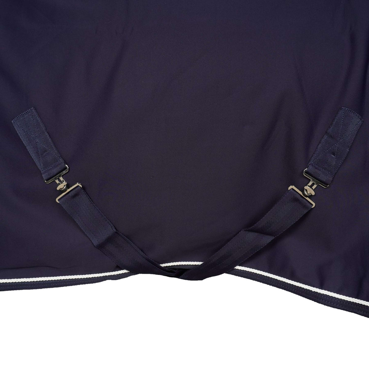 Weatherbeeta Coperta da esposizione Opulence Standard Neck Blu marino/bianco