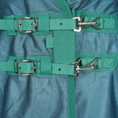 Weatherbeeta Coperta Antimosche Comfitec Green-Tec Airflow Mesh Combo Neck White/Dragonfly Blue