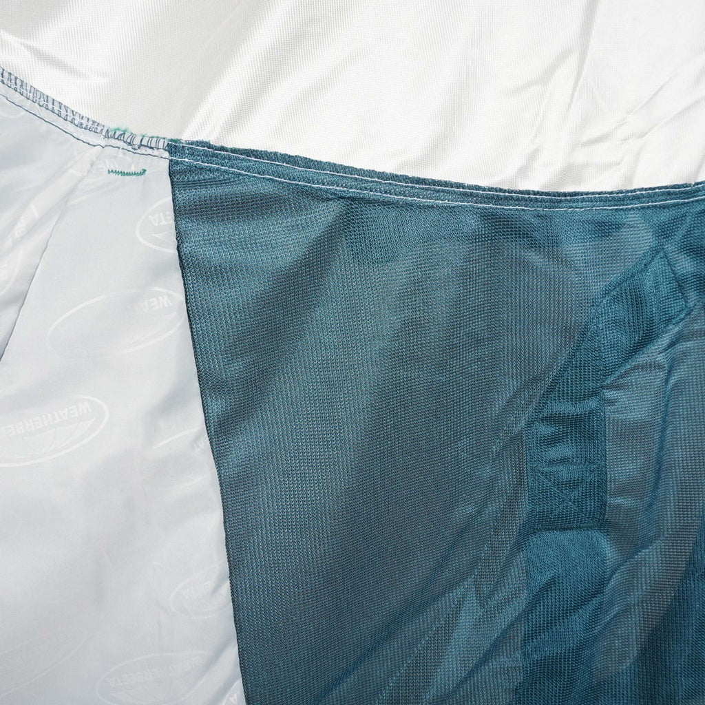 WeatherBeeta Coperta Antimosche ComFiTec Green-Tec Airflow Mesh Combo Neck White/Dragonfly Blue