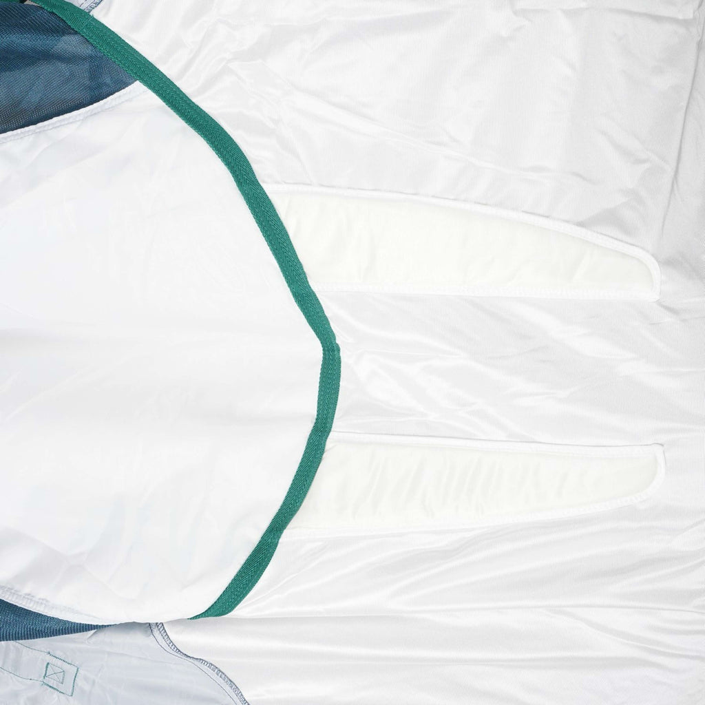 WeatherBeeta Coperta Antimosche ComFiTec Green-Tec Airflow Mesh Combo Neck White/Dragonfly Blue