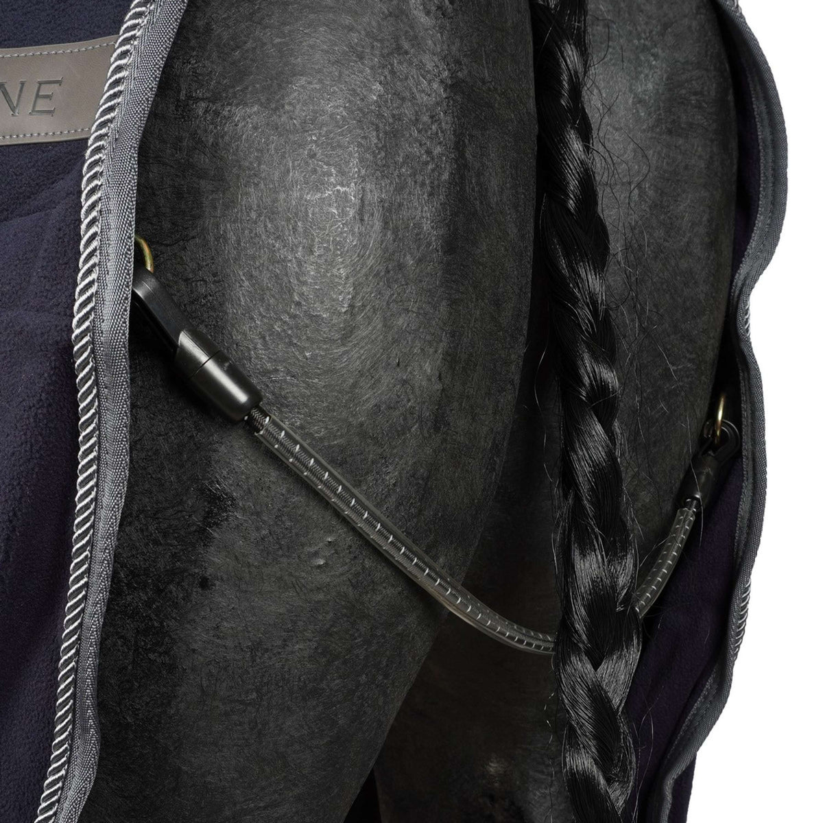 Bucas Abschwitzdecke Show-Line 400 Blu marino/grigio