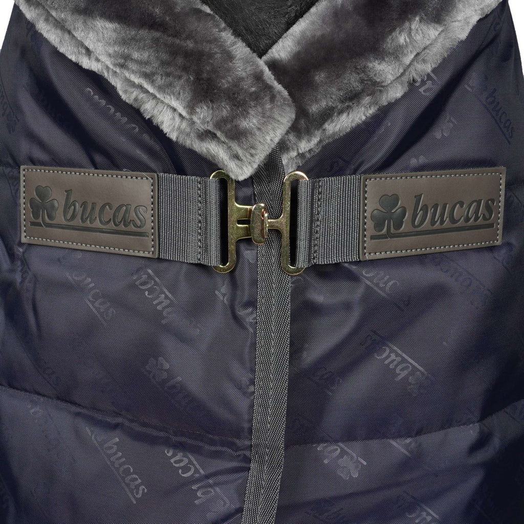 Bucas Stalldecke Show-Line Blu marino/grigio