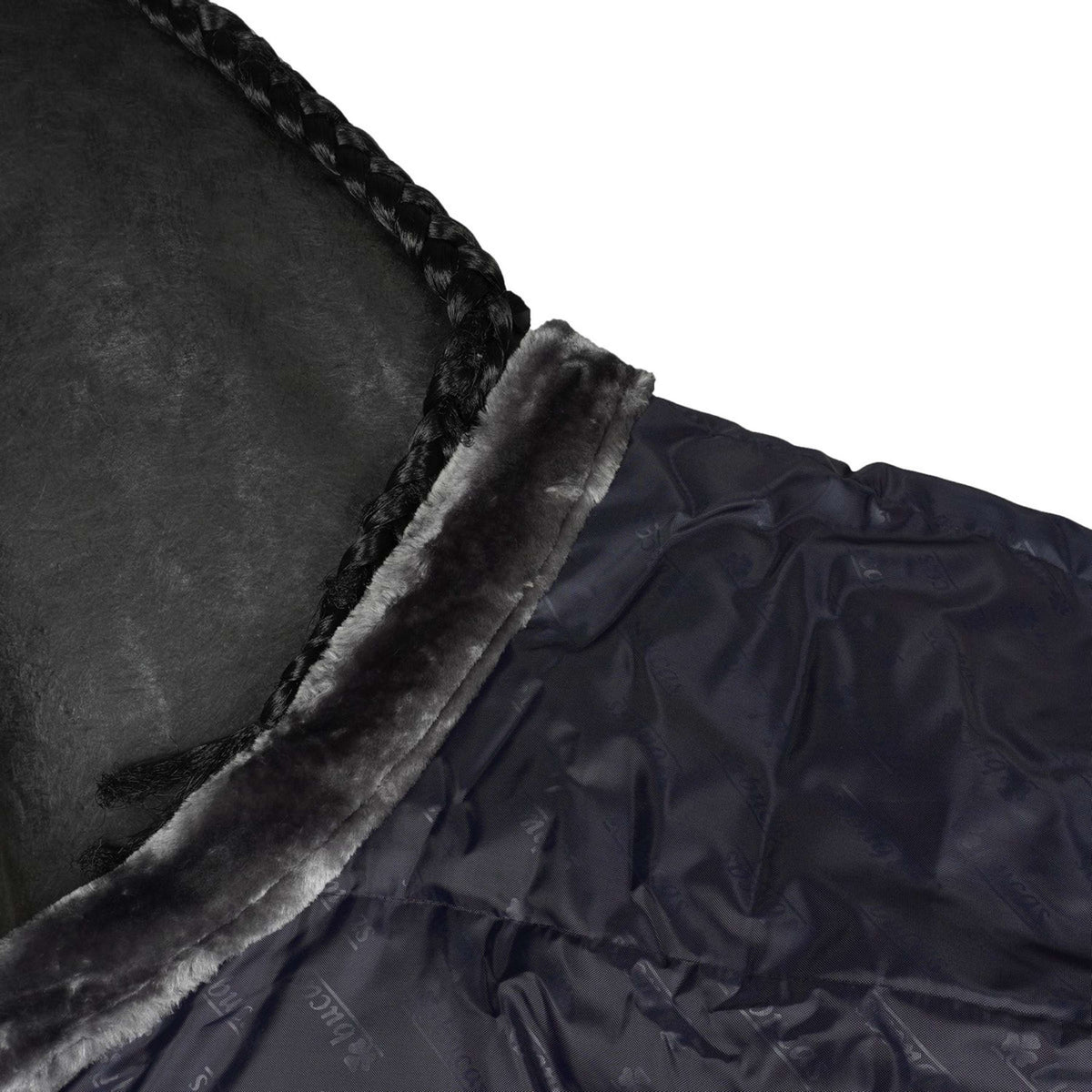 Bucas Stalldecke Show-Line Blu marino/grigio