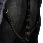 Bucas Stalldecke Show-Line Blu marino/grigio