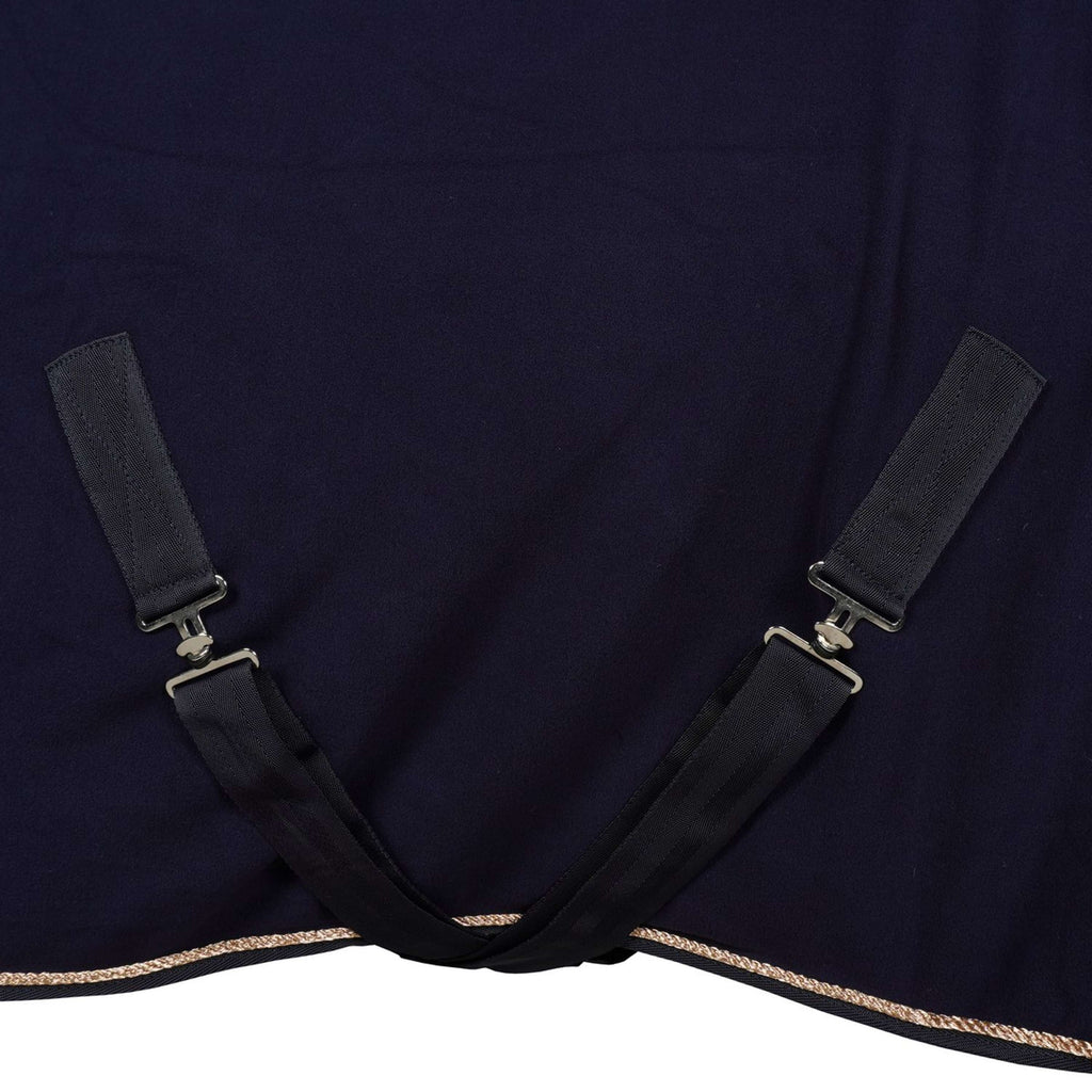 HKM Coperta antisudore Blu scuro/oro rosa