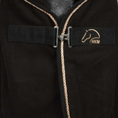 HKM Coperta antisudore Nero/Oro rosa