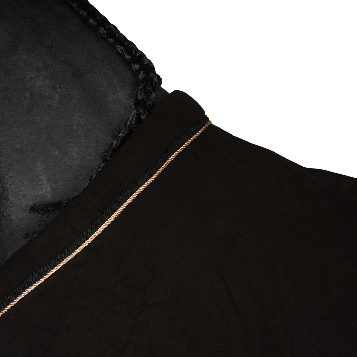 HKM Coperta antisudore Nero/Oro rosa