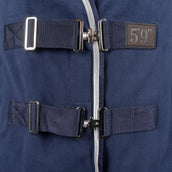 EQUITHÈME Coperta in Pile Vague Navy