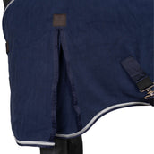 EQUITHÈME Coperta in Pile Vague Navy