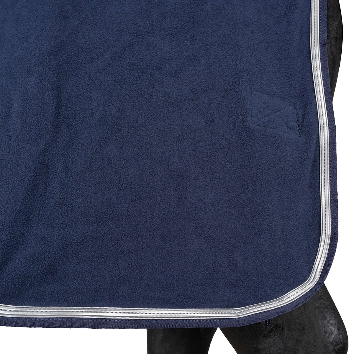 EQUITHÈME Coperta in Pile Vague Navy
