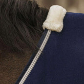 EQUITHÈME Coperta in Pile Vague Navy