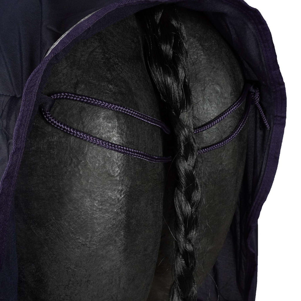 EQUITHÈME Coperta Antimosche Combo Micro Mesh Navy