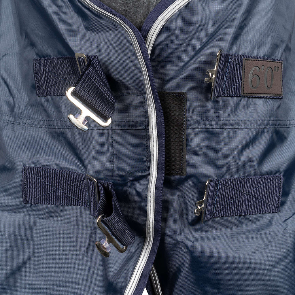 EQUITHÈME Coperta Estiva Rain Navy