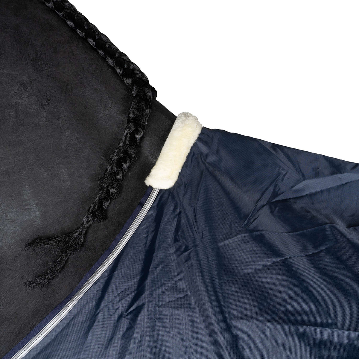 EQUITHÈME Coperta Estiva Rain Navy
