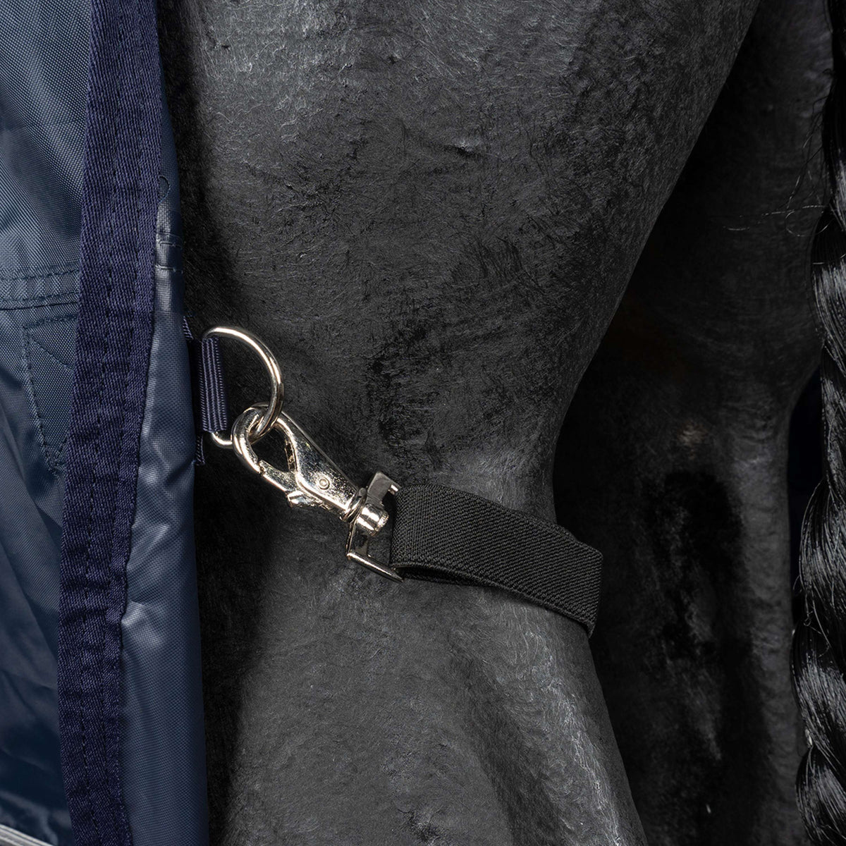 EQUITHÈME Coperta Estiva Rain Navy