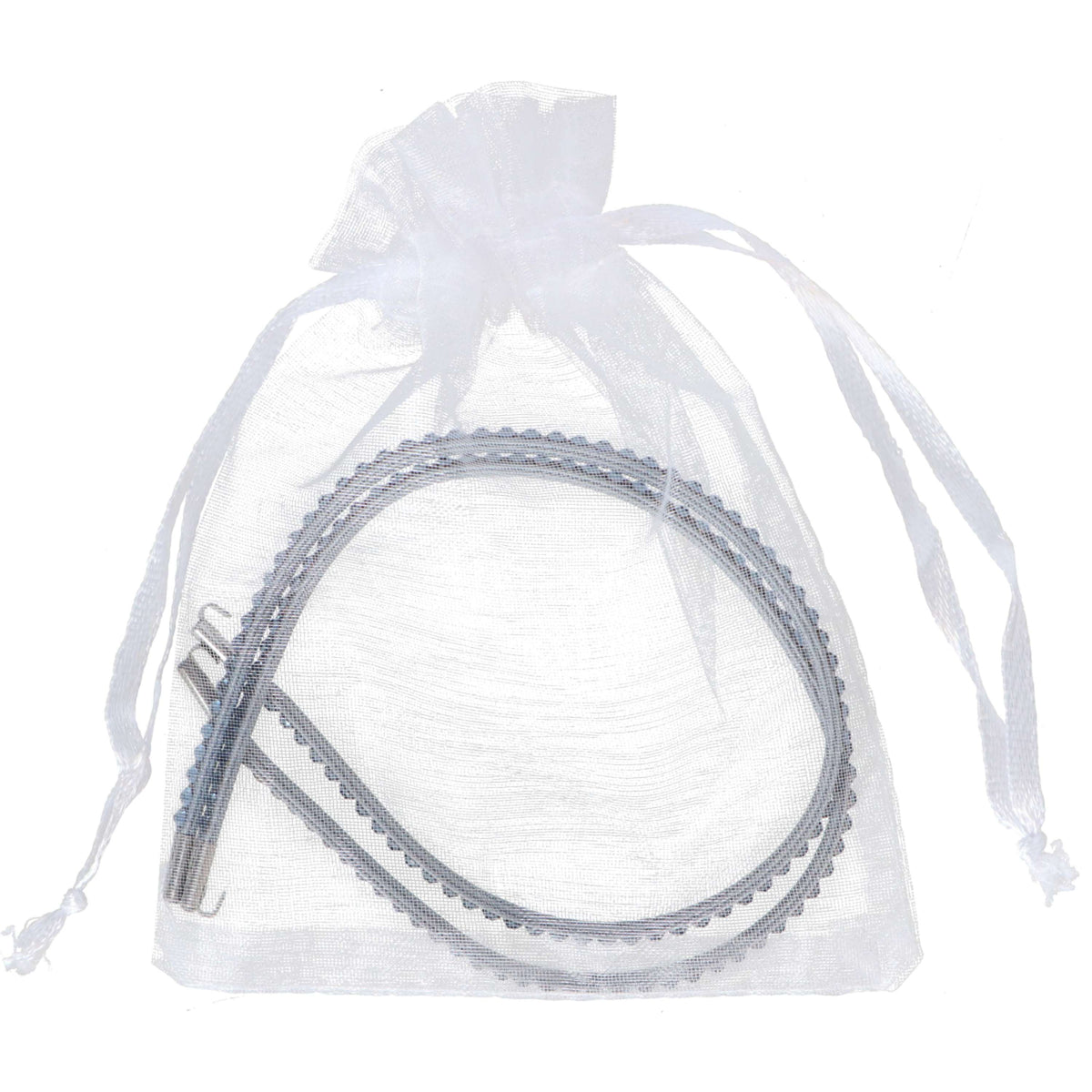 Casco Striscia di cristallo MyStyle Swarovski blu denim