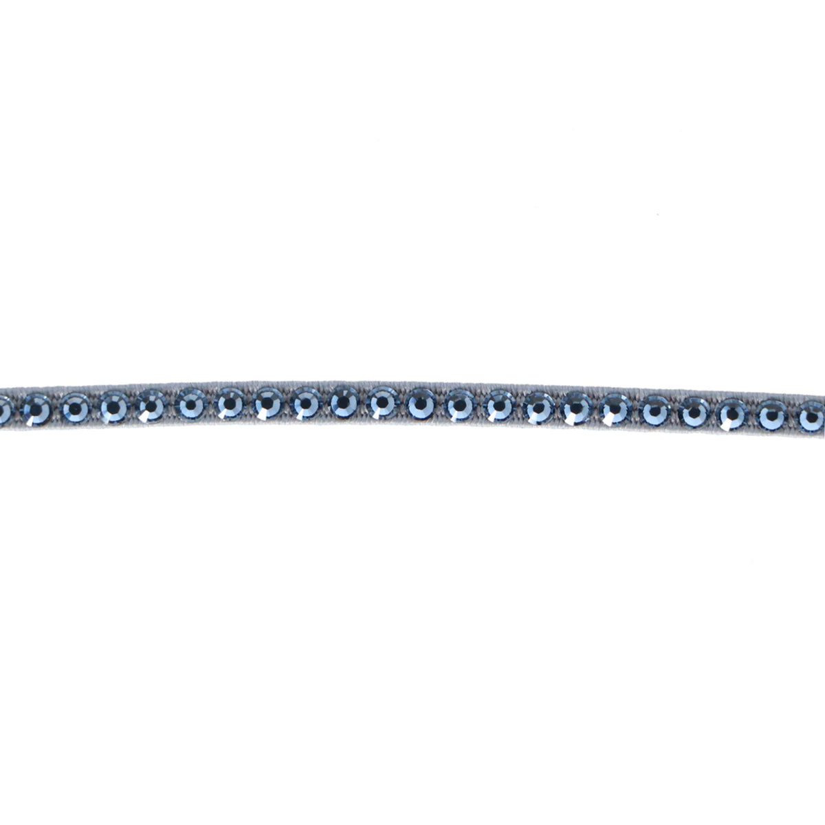 Casco Striscia di cristallo MyStyle Swarovski blu denim