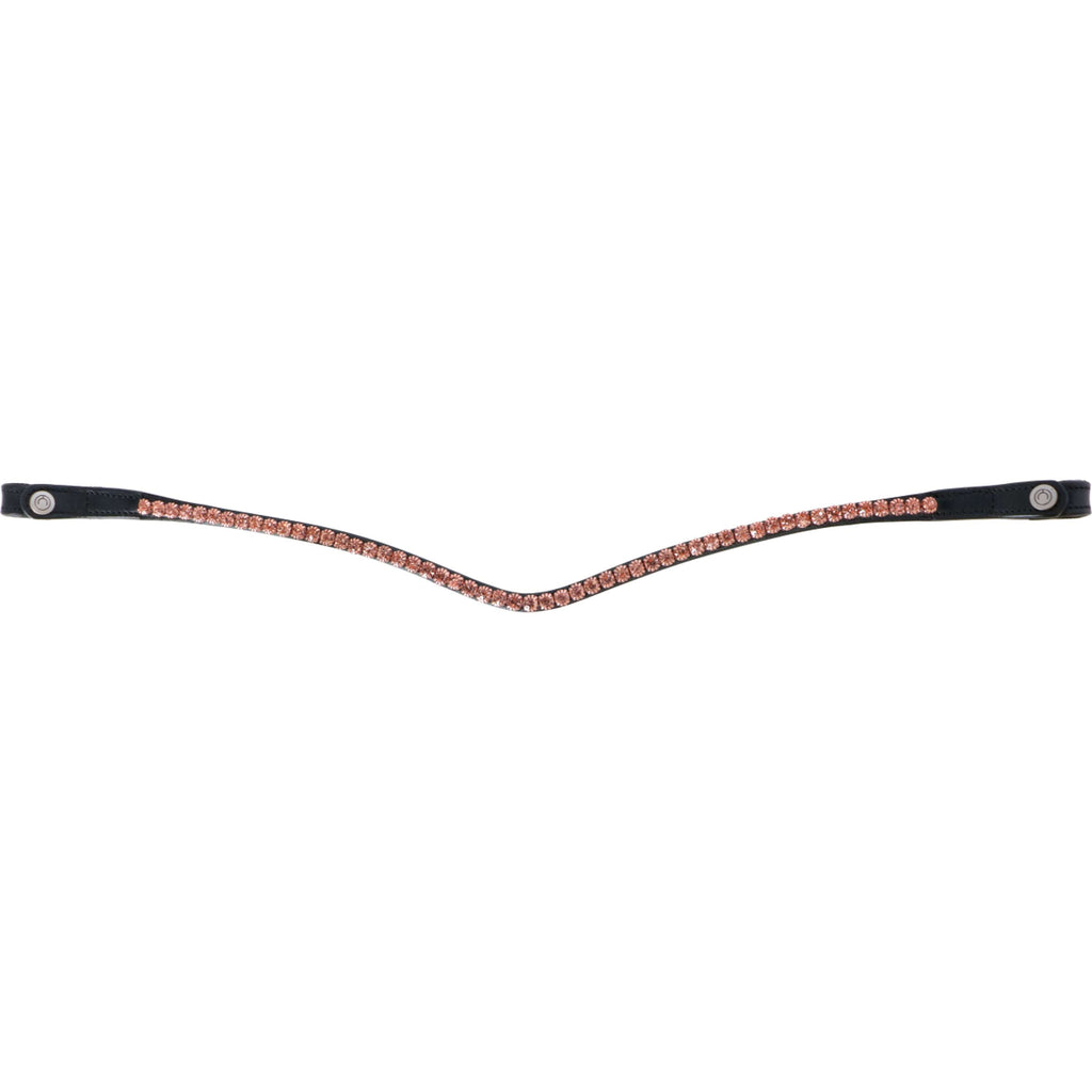 Montar Frontalino Fair Rosegold Crystals Nero