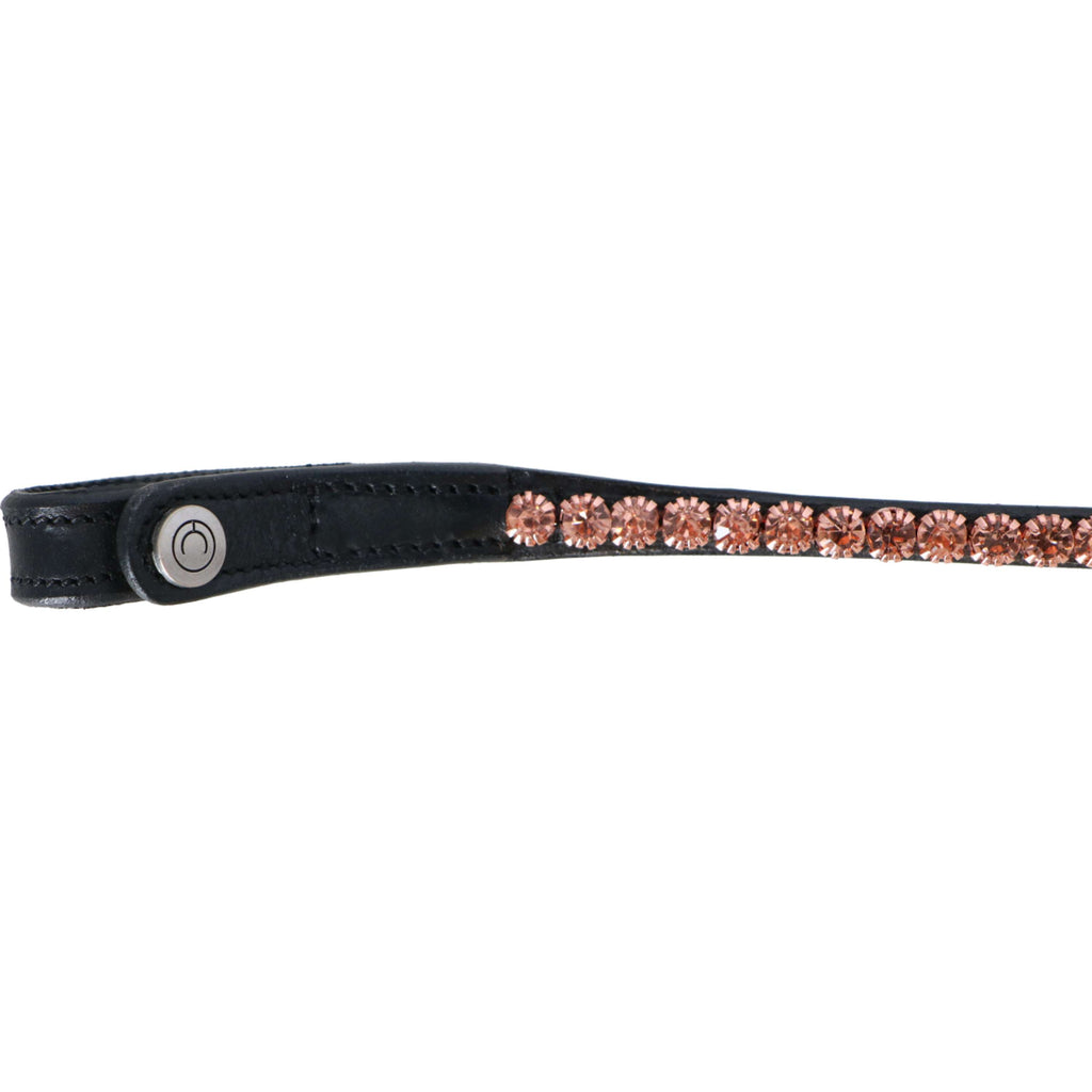 Montar Frontalino Fair Rosegold Crystals Nero