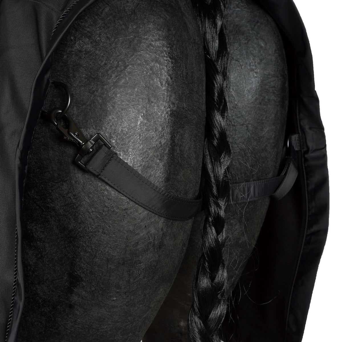 Eskadron Coperta antisudore Dura Emblem Nero