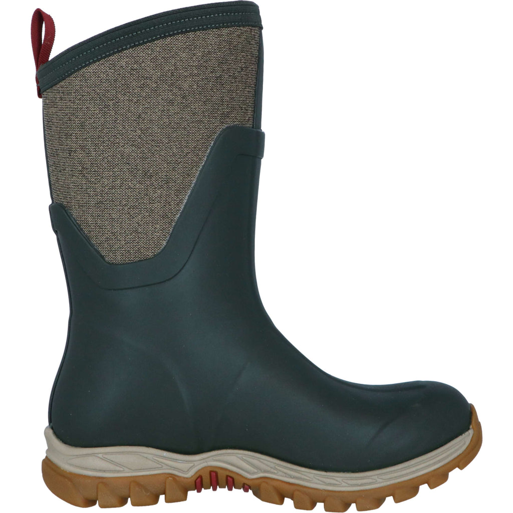 Muck Boot Arctic Sport II metà Donne Olive/Tweed