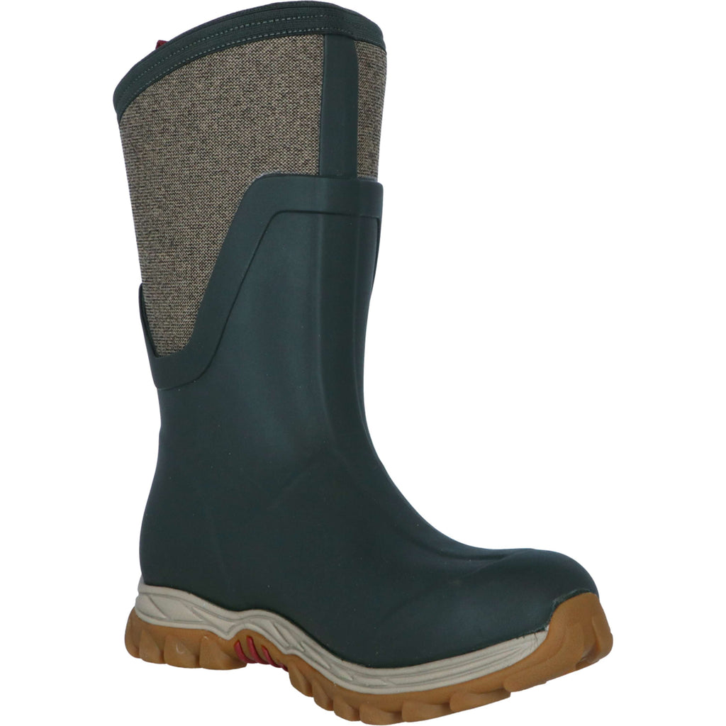 Muck Boot Arctic Sport II metà Donne Olive/Tweed