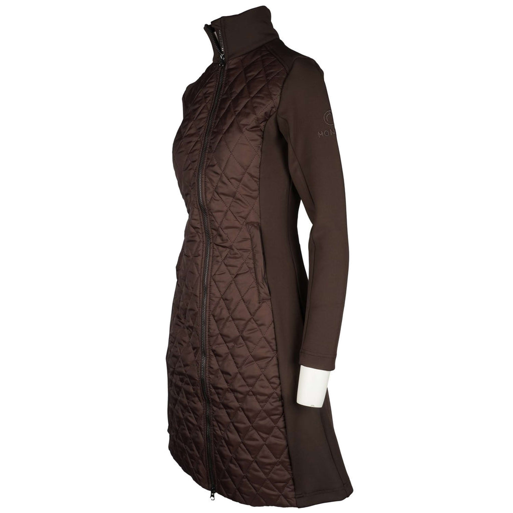 Montar Jack MoQuinn Quilted Long Marrone