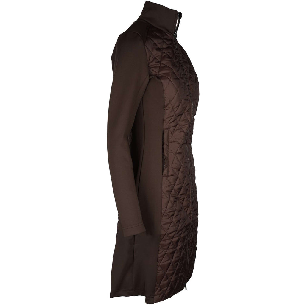 Montar Jack MoQuinn Quilted Long Marrone