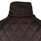 Montar Jack MoQuinn Quilted Long Marrone