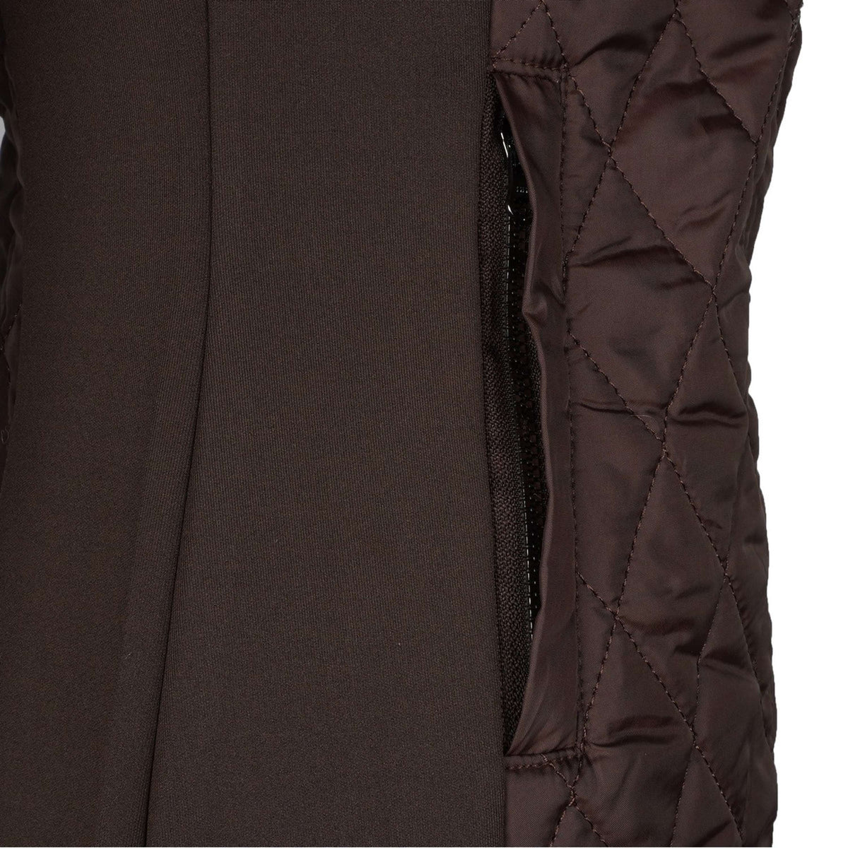 Montar Jack MoQuinn Quilted Long Marrone