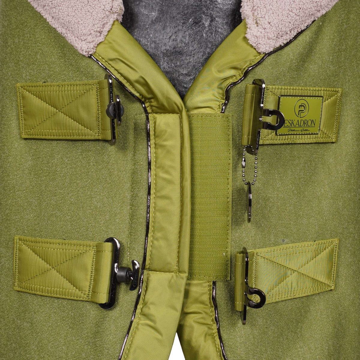 Eskadron Coperta antisudore Acrylic Shetty Verde muschio