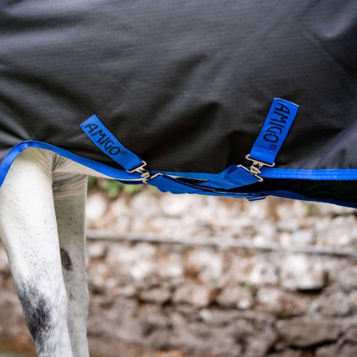 Amigo Ripstop 900D 0g Nero/Blu