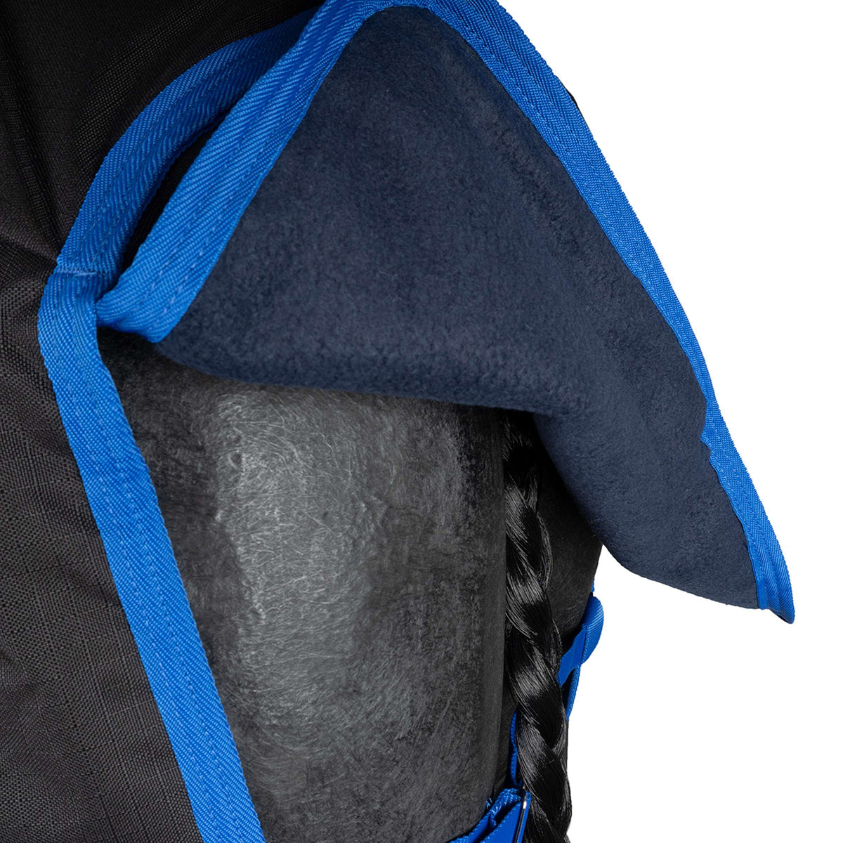 Amigo Ripstop 900D 50g Fleece Lined Nero/Blu
