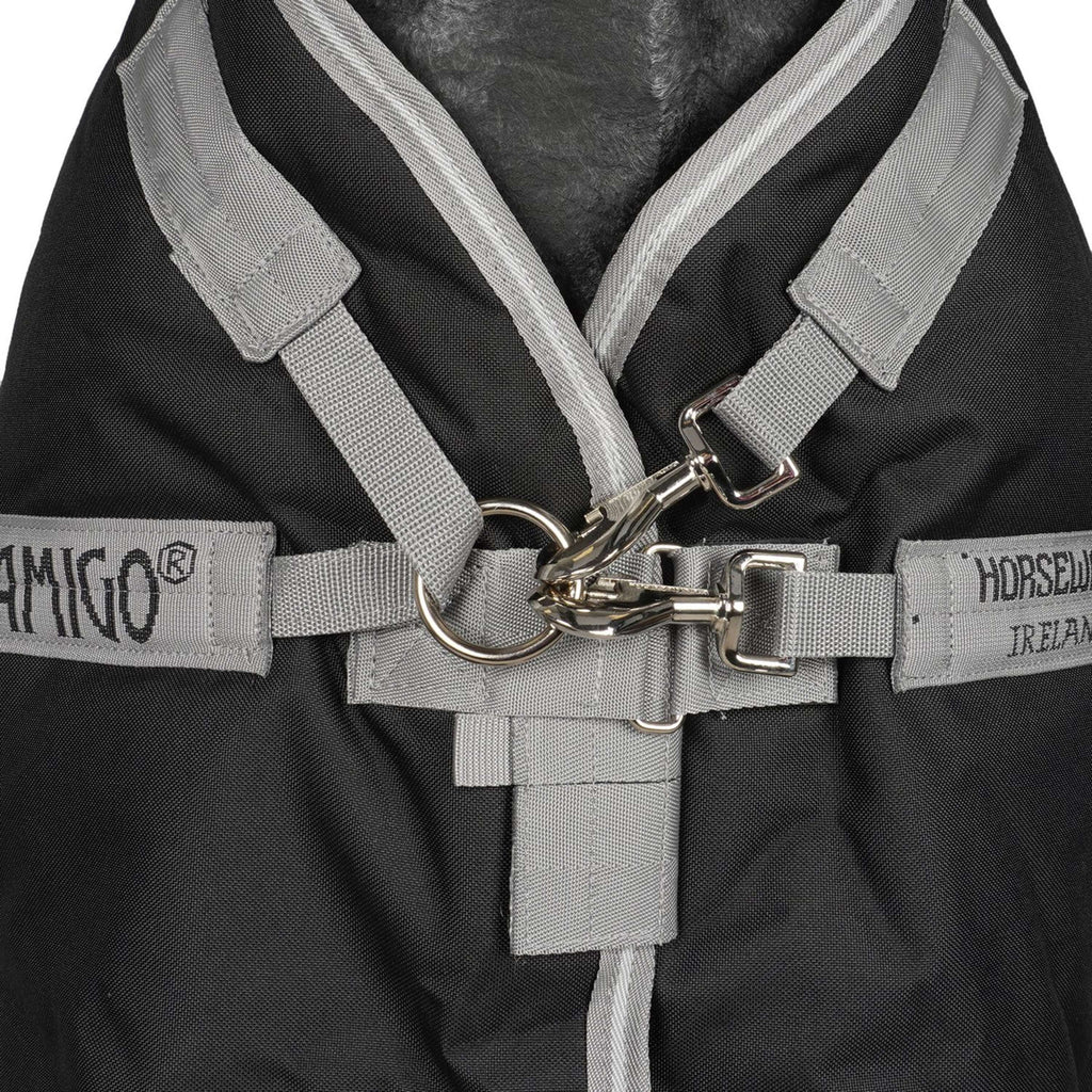 Amigo Bravo 12 Plus Turnout Heavy 400g Black/Titanium Grey