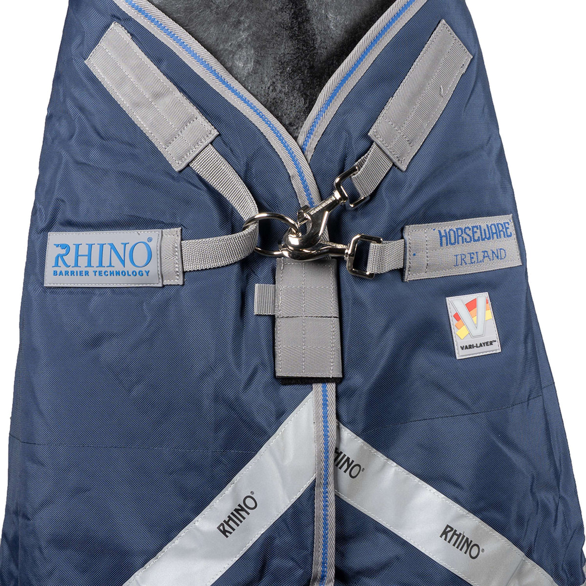 Rhino Plus Turnout Varilayer Heavy 450g Navy/Titanium Grey