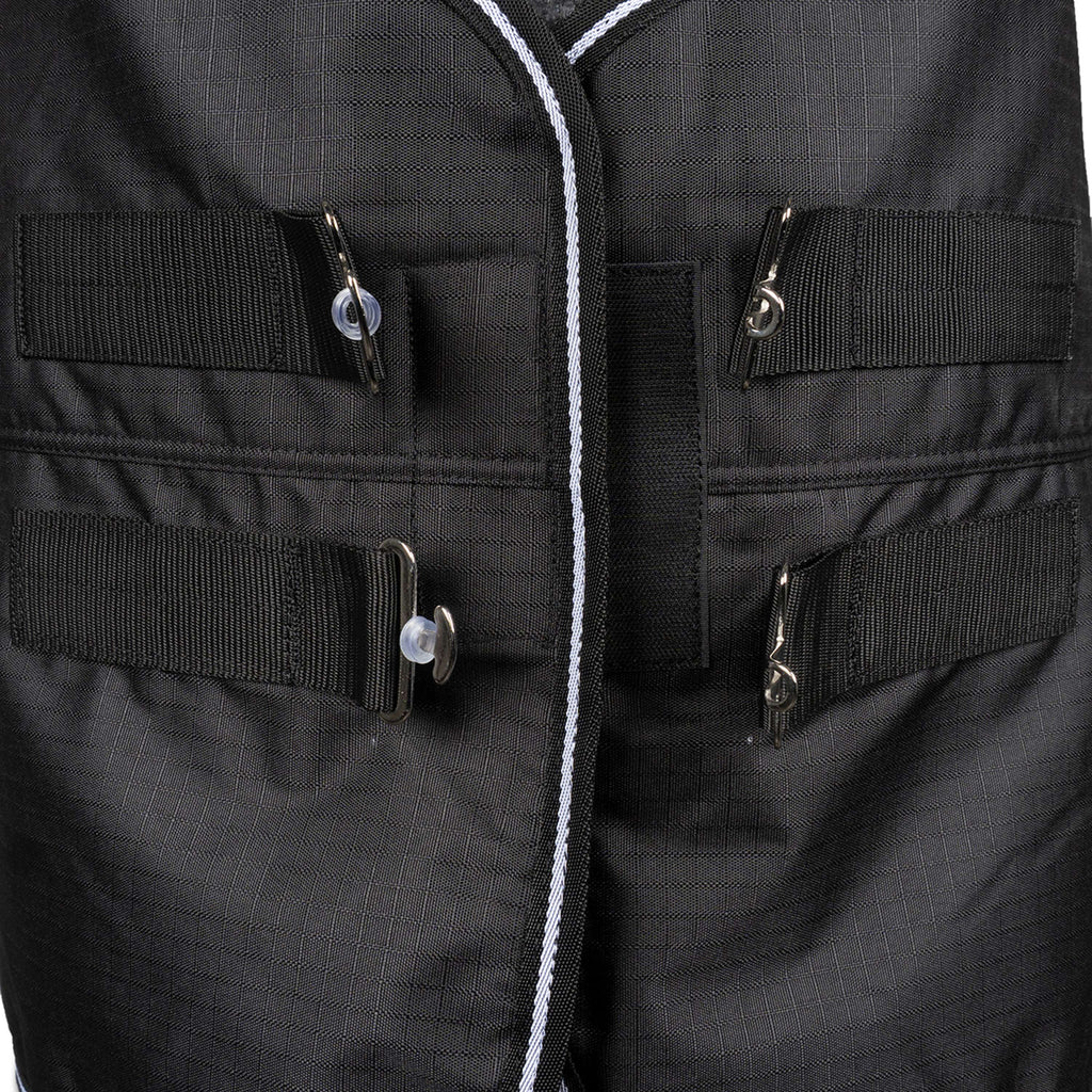 EQUITHÈME Tappeto da Esterno 600D Standard 150g Nero
