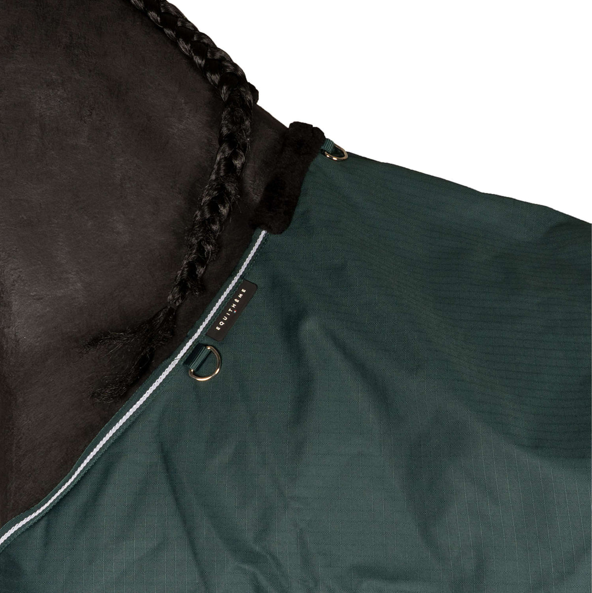 EQUITHÈME Tappeto da Esterno 600D Standard 300g Verde