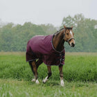 EQUITHÈME Tappeto da Esterno 1200D 0g Standard Borgogna
