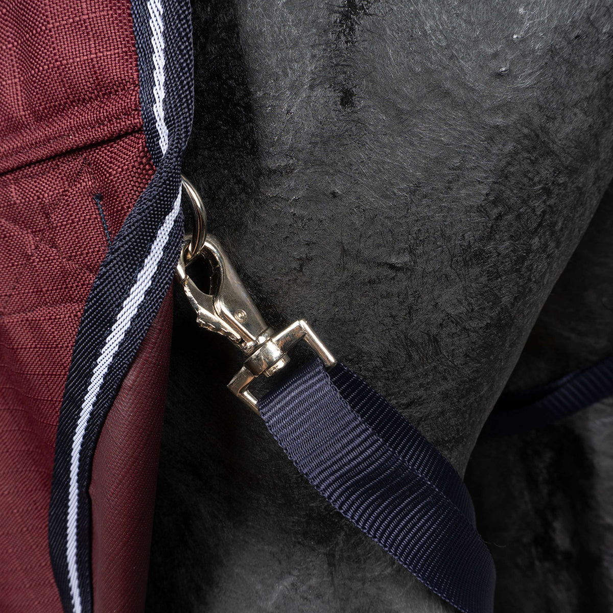 EQUITHÈME Tappeto da Esterno 1200D 150g Standard Borgogna