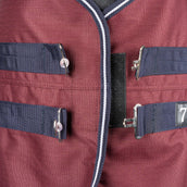 EQUITHÈME Tappeto da Esterno 1200D 0g High Neck Borgogna