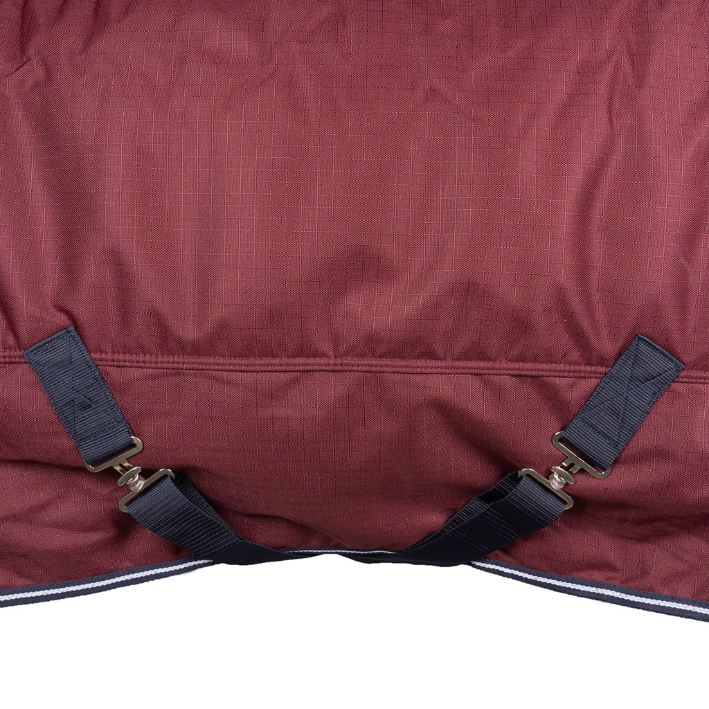 EQUITHÈME Tappeto da Esterno 1200D 0g High Neck Borgogna