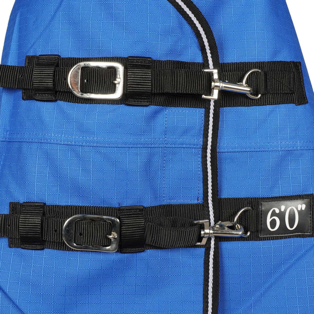 EQUITHÈME Tappeto da Esterno 1200D 0g Aisance High Neck Royal Blue