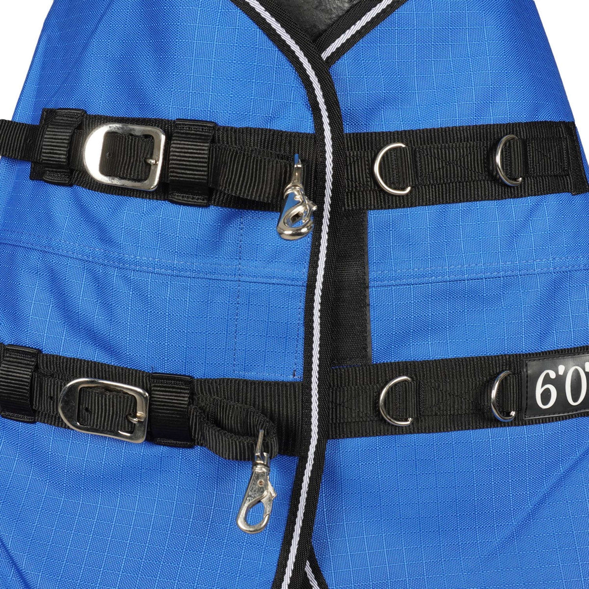 EQUITHÈME Tappeto da Esterno 1200D 0g Aisance High Neck Royal Blue