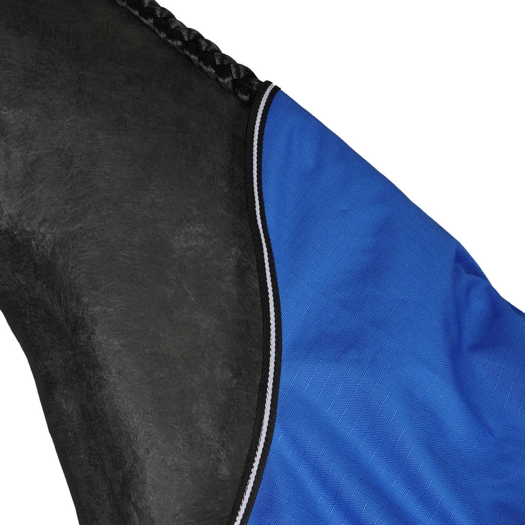 EQUITHÈME Tappeto da Esterno 1200D 0g Aisance High Neck Royal Blue