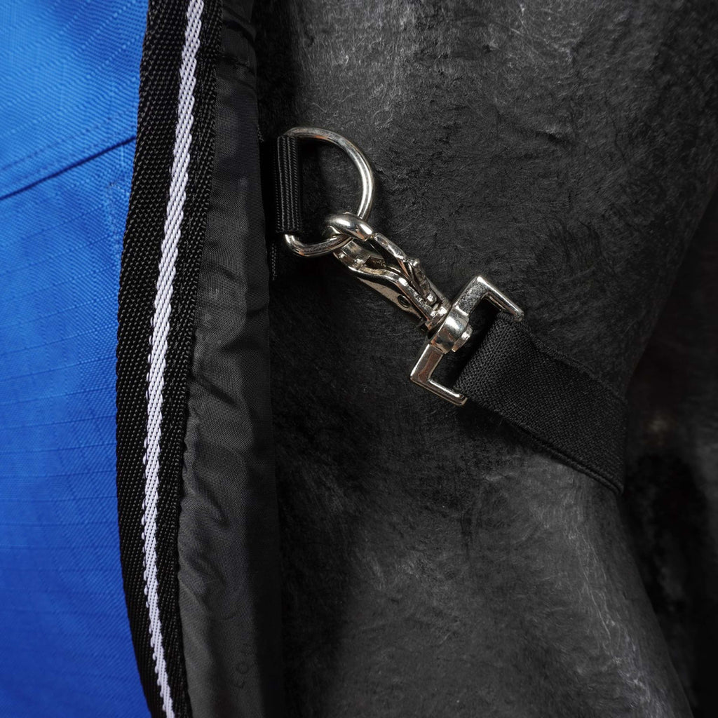 EQUITHÈME Tappeto da Esterno 1200D 0g Aisance High Neck Royal Blue